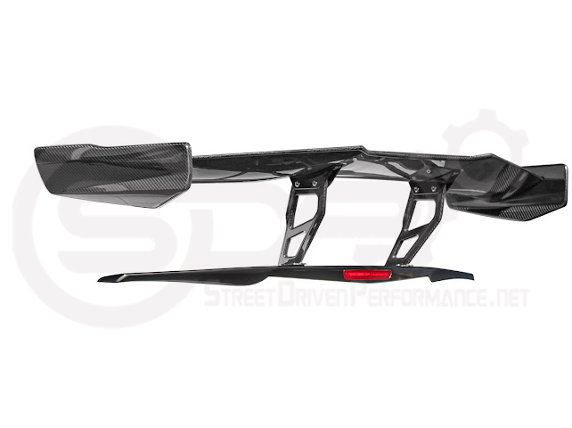 2014-2019 CHEVROLET CORVETTE C7 | ZR1 ZTK CONVERSION PACKAGE REAR SPOILER HIGH WING WITH WING RISER